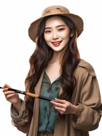 女士艺术家职业照